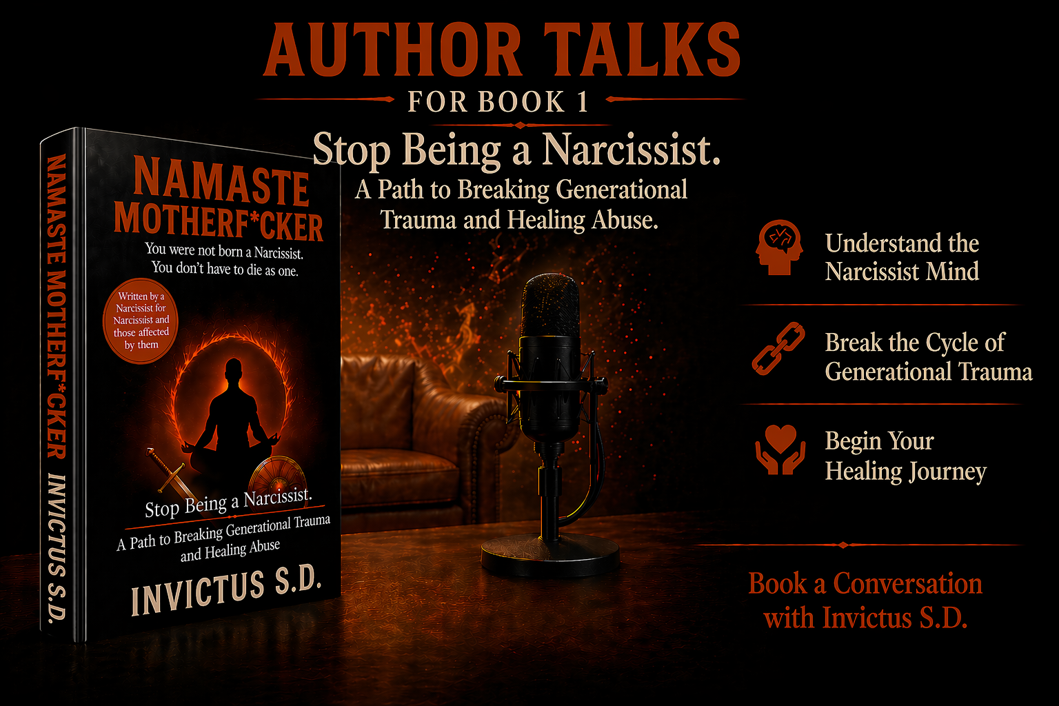 Author Talks Cover Book 1