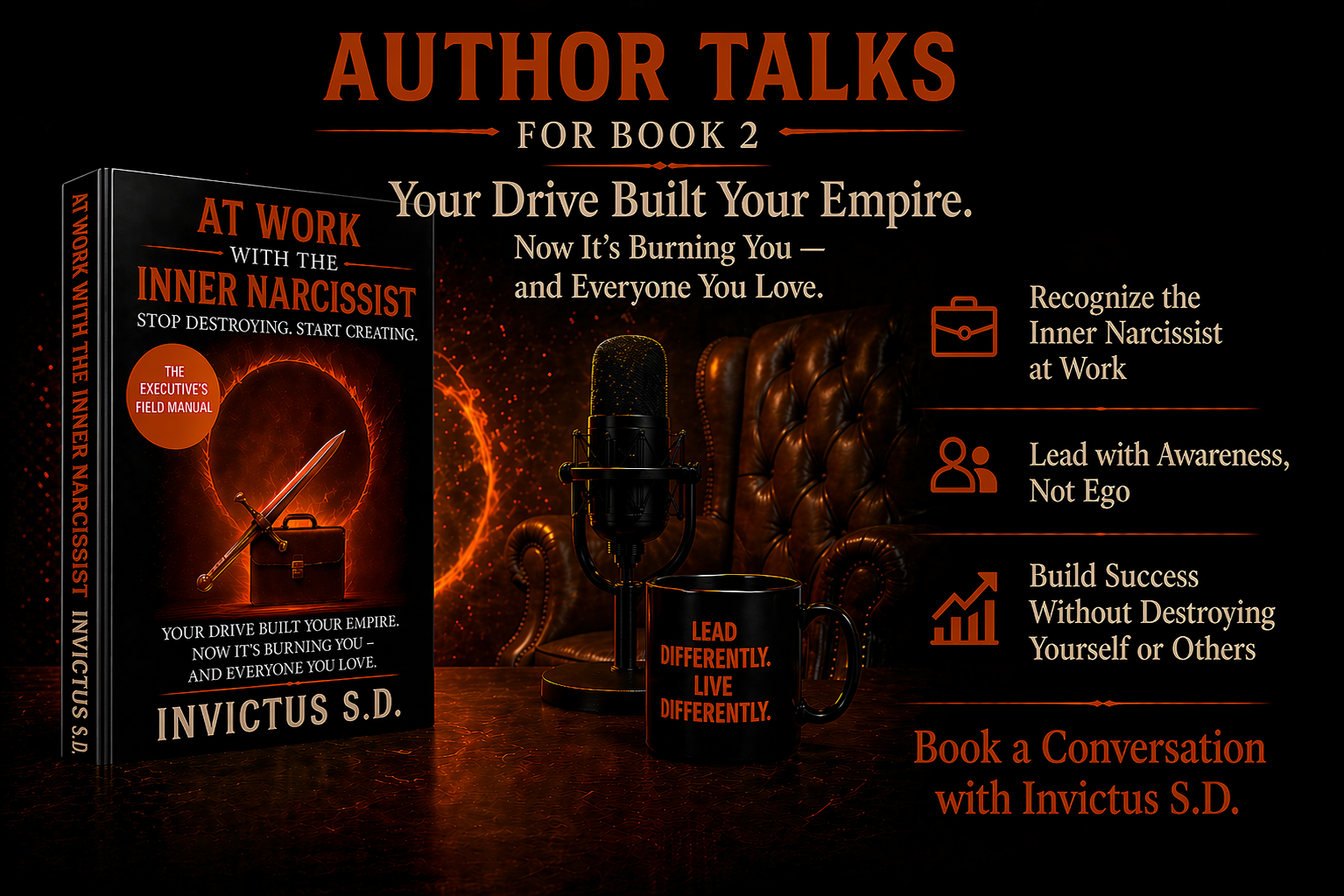 Cover author talks book 2